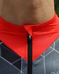 NALINI jersey de manga corta - AIS STELVIO 2.0 - rojo/negro