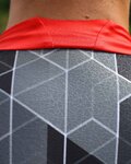 NALINI jersey de manga corta - AIS STELVIO 2.0 - rojo/negro