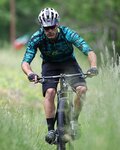 NALINI maillot de verano de manga larga - AIS HILL MTB - negro/verde