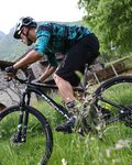 NALINI maillot de verano de manga larga - AIS HILL MTB - negro/verde