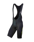 NALINI pantalones cortos de tirantes - AHS SQUADRA - negro