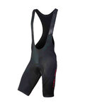 NALINI pantalones cortos de tirantes - AHS SQUADRA - negro