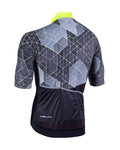NALINI jersey de manga corta - AIS STELVIO 2.0 - negro/amarillo