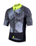 NALINI jersey de manga corta - AIS STELVIO 2.0 - negro/amarillo