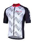 NALINI jersey de manga corta - AIS PODIO 2.0 - negro/blanco