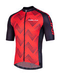NALINI jersey de manga corta - AIS PODIO 2.0 - rojo/negro