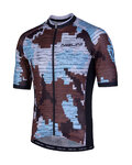 NALINI jersey de manga corta - AIS CROSS 2.0 MTB - azul/marrón