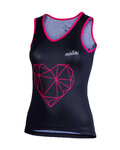 NALINI maillot sin mangas - AIS BRILLANTE 2.0 LA - negro/rosa