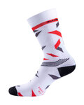 NALINI calcetines clásicos - AIS TUONO 2.0 H22 - blanco/rojo