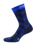 NALINI calcetines clásicos - AIS FULMINE 2.0 H22 - negro/azul