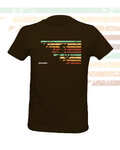 NU. BY HOLOKOLO Camiseta de manga corta - DETERMINED - marrón