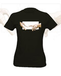 NU. BY HOLOKOLO Camiseta de manga corta - POWERFUL LADY - negro