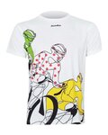 NU. BY HOLOKOLO Camiseta de manga corta - LE TOUR COLOURS - blanco/multicolor