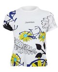 NU. BY HOLOKOLO Camiseta de manga corta - SLEEK LADY - blanco/negro/verde