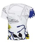 NU. BY HOLOKOLO Camiseta de manga corta - SLEEK LADY - blanco/negro/verde