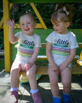 bodies para niños - LITTLE SAGAN 2 - blanco/multicolor