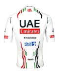 PISSEI jersey de manga corta - UAE TEAM EMIRATES OFFICIAL 2024 - blanco/rojo/negro