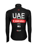 PISSEI maillot de invierno de manga larga - UAE TEAM EMIRATES 23 - negro/rojo/blanco