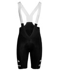 PISSEI pantalones cortos de tirantes - UAE TEAM EMIRATES 2024 MAGISTRALE - negro