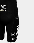 PISSEI pantalones cortos de tirantes - UAE TEAM EMIRATES 2024 MAGISTRALE - negro