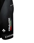 PISSEI pantalones cortos de tirantes - UAE TEAM EMIRATES 2024 REPLICA - negro