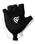 PISSEI guantes de dedos cortos - UAE TEAM EMIRATES 2024 - blanco