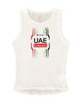 PISSEI camiseta sin mangas - UAE TEAM EMIRATES 2024 - blanco
