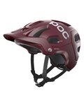 POC casco - TECTAL - granate
