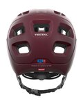 POC casco - TECTAL - granate