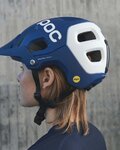 POC casco - TECTAL RACE MIPS - blanco/azul