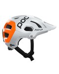 POC casco - TECTAL RACE MIPS NFC - blanco/naranja