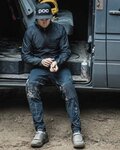 POC pantalones largos sin tirantes - RESISTANCE PRO DH - negro