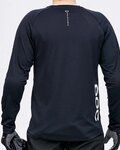 POC maillot de verano de manga larga - ESSENTIAL DH - negro