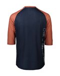POC jersey de manga corta - MTB PURE 3/4 - azul/naranja