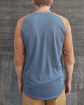 POC jersey de manga corta - MTB PURE 3/4 - naranja/azul