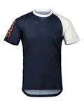 POC jersey de manga corta - MTB PURE - blanco/azul