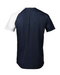 POC jersey de manga corta - MTB PURE - blanco/azul