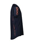POC jersey de manga corta - MTB PURE - blanco/azul