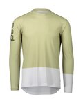 POC maillot de verano de manga larga - MTB PURE - verde/blanco