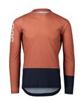 POC maillot de verano de manga larga - MTB PURE - naranja/azul