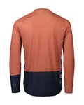 POC maillot de verano de manga larga - MTB PURE - naranja/azul