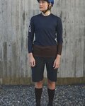POC maillot de verano de manga larga - MTB PURE LADY - marrón/azul