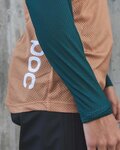 POC maillot de verano de manga larga - MTB PURE LADY - verde/marrón
