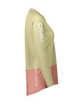 POC maillot de verano de manga larga - MTB PURE LADY - beige/rosa