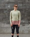 POC maillot de verano de manga larga - MTB PURE LADY - beige/rosa
