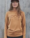 POC maillot de verano de manga larga - REFORM ENDURO LADY - marrón