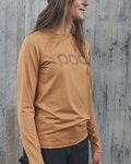 POC maillot de verano de manga larga - REFORM ENDURO LADY - marrón