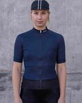POC jersey de manga corta - ESSENTIAL ROAD LADY - negro/azul