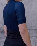 POC jersey de manga corta - ESSENTIAL ROAD LADY - negro/azul