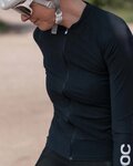 POC maillot de verano de manga larga - ESSENTIAL ROAD LADY - negro
